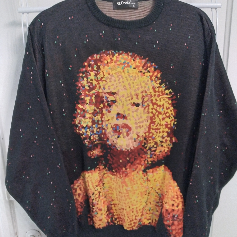 St. Croix X Ludvic - Marilyn Monroe sweater L